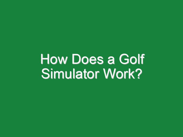 How Does a Golf Simulator Work?